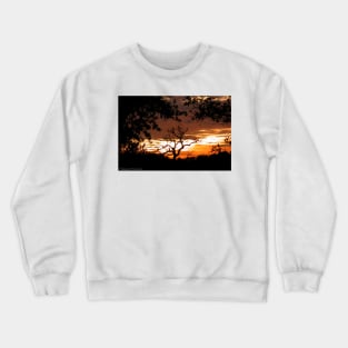 Fiery Sunset 2 Crewneck Sweatshirt